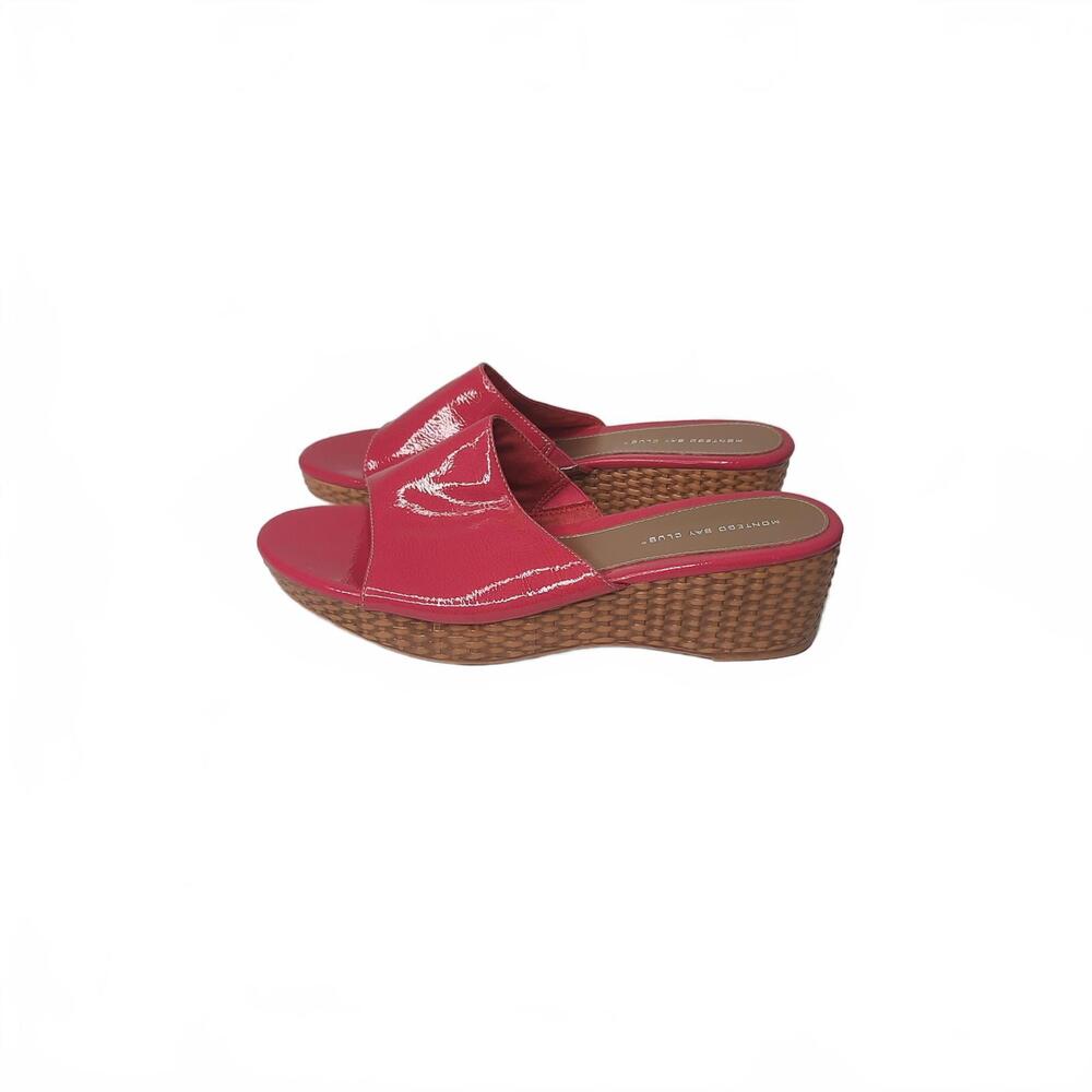 Montego Bay‎ Club Women's Hot Pink Slide Sandals Size 8.5